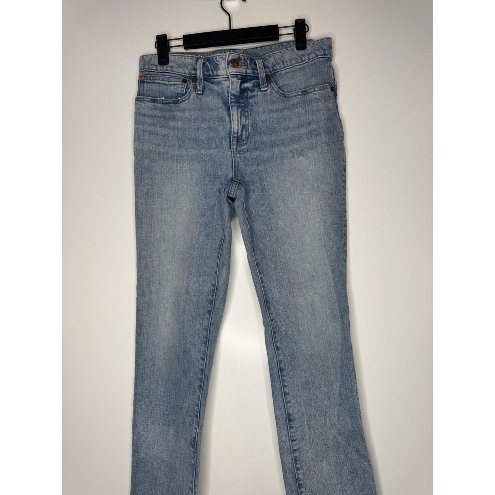 Madewell Jeans Womens Size 26 Tomboy Straight Leg Light Blue Denim High Waist - Picture 2 of 14